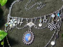 Load image into Gallery viewer, 'Iridescence' Treasure Charm Choker
