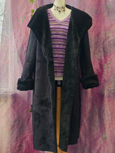 Load image into Gallery viewer, Y2K Hooded Afghan Coat