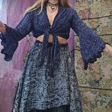 Load image into Gallery viewer, Handmade Whimsy Wrap Top