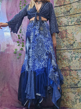 Load image into Gallery viewer, Handmade Asymmetrical Whimsy Skirt