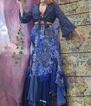 Load image into Gallery viewer, Handmade Asymmetrical Whimsy Skirt