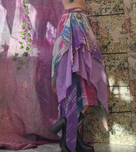 Load image into Gallery viewer, Handmade Asymmetrical Fairy Skirt