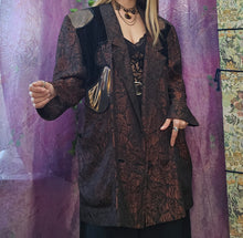 Load image into Gallery viewer, 80s Autumnal Statement Blazer
