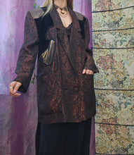 Load image into Gallery viewer, 80s Autumnal Statement Blazer