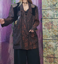 Load image into Gallery viewer, 80s Autumnal Statement Blazer