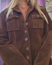 Load image into Gallery viewer, 90s Faux Suede Jacket
