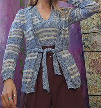 Load image into Gallery viewer, 70s Striped Sweater 2 Piece