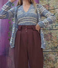Load image into Gallery viewer, 70s Striped Sweater 2 Piece