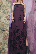 Load image into Gallery viewer, Y2K Whimsigoth Empire Maxi Dress