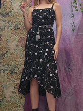 Load image into Gallery viewer, Y2K Embroidered Milkmaid Dress