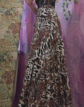 Load image into Gallery viewer, Y2K Cotton Animal Print Skirt