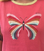 Load image into Gallery viewer, Y2K Butterfly Cropped T