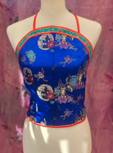 Load image into Gallery viewer, Vintage Chinese Dragon Halterneck Top