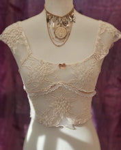 Load image into Gallery viewer, Y2K Mesh Cami Crop