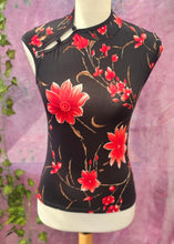 Load image into Gallery viewer, Y2K Fitted Cheongsam Style Top