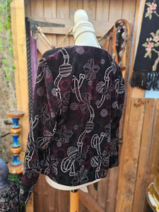 1980s Whimsigoth Blazer