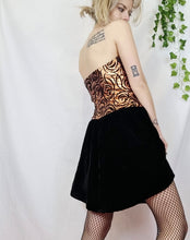 Load image into Gallery viewer, 80s Velvet Party Dress