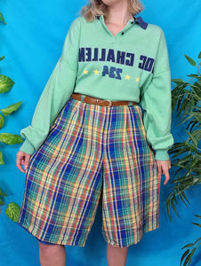 90s Belted Culottes