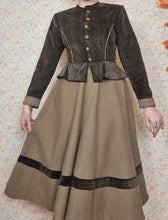 Load image into Gallery viewer, Velvet &amp; Wool Drinl Dress
