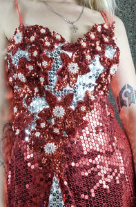 80s High Glam Party Gown