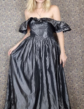 Load image into Gallery viewer, 70s Gothic Priairie Dress