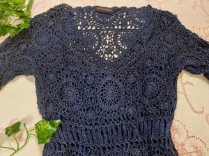Y2K Crochet Tunic