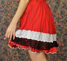 Load image into Gallery viewer, Vintage Milkmaid Mini Skirt