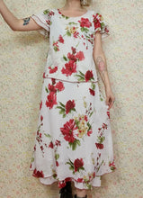 Load image into Gallery viewer, 90s Floral Picnic Dress