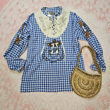 Load image into Gallery viewer, Vintage Gingham Drinl Tunic
